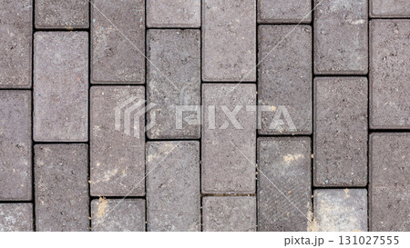 Close-Up Aerial View of Decorative Paving Stones, Showcasing Unique Patterns and Textures for Urban Landscaping and Outdoor Design Close-Up Aerial View of Decorative Paving Stones, Showcasing Unique Patterns and Textures for Urban Landscaping and Outdoor Design 131027555