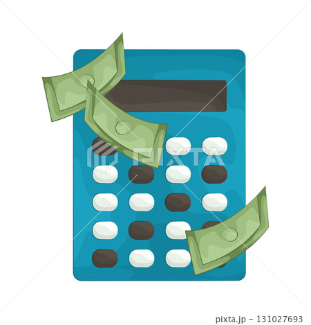 Illustration of calculator 131027693