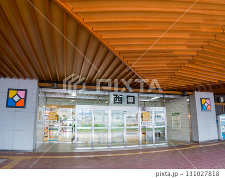 【福島駅】駅の西口入口 131027818