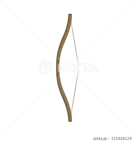 Illustration of archery bow Illustration of archery bow 131028129