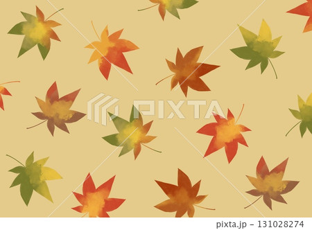 紅葉するもみじのパターン 131028274