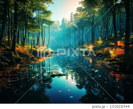 森　ファンタジー 131028344