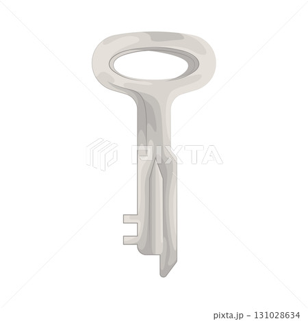 Illustration of prison key Illustration of prison key 131028634
