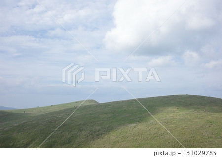 夏の終わり、青空の下でススキが風に揺れる霧ヶ峰高原。澄んだ空気と広がる草原が、秋の気配を感じさせます 夏の終わり、青空の下でススキが風に揺れる霧ヶ峰高原。澄んだ空気と広がる草原が、秋の気配を感じさせます 131029785