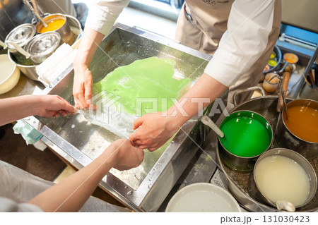 食品サンプル作り 体験 レタス 食品サンプル作り 体験 レタス 131030423