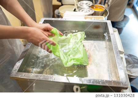 食品サンプル作り　体験　レタス 131030428