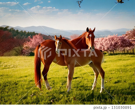馬　牧場 131030891