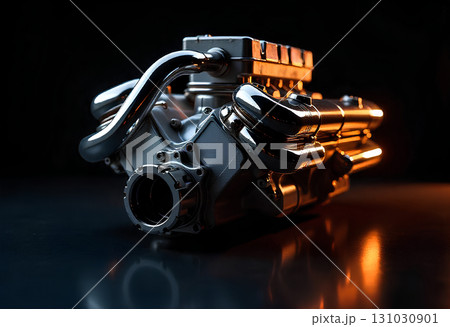 car suspension with shock absorber 131030901