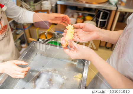 食品サンプル作り 体験 天ぷら 海老天 食品サンプル作り 体験 天ぷら 海老天 131031010