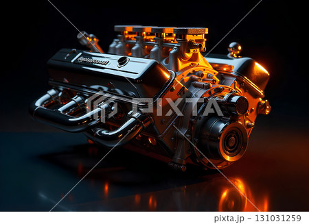 engine and other parts visible in car 131031259