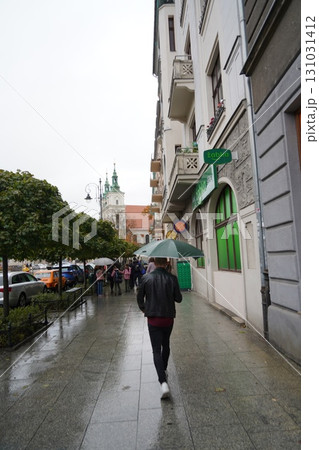 ポーランドの京都クラクフ旧市街地周辺風景 131031412