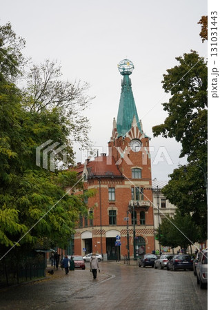 ポーランドの京都クラクフ旧市街地周辺風景 131031443