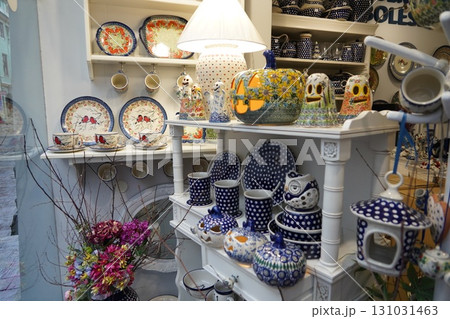 ポーランドの京都クラクフ旧市街地周辺風景 131031463