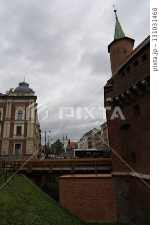 ポーランドの京都クラクフ旧市街地周辺風景 ポーランドの京都クラクフ旧市街地周辺風景 131031468