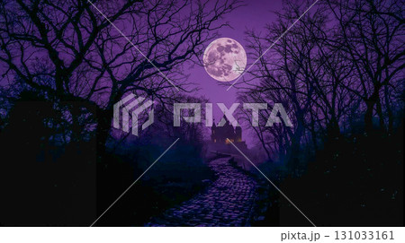 ハロウィン背景 131033161