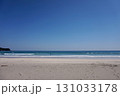 青い空と青い海／高知県土佐清水市大岐の浜 131033178