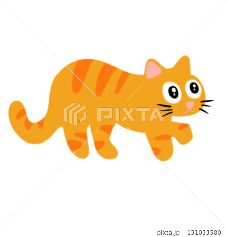 The Orange Cat for Pet or animal concept PNG image. The Orange Cat for Pet or animal concept PNG image. 131033580
