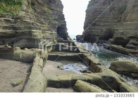 千葉県勝浦市　鵜原理想郷　毛戸浦 131033665
