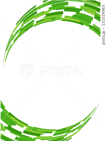 シンプルなビジネス背景　青水色　動きのあるスピード感　A4チラシ表紙デザイン　白バック　ベクターpn 131034963