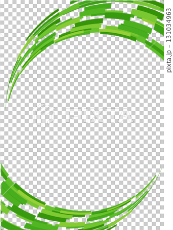 シンプルなビジネス背景　青水色　動きのあるスピード感　A4チラシ表紙デザイン　白バック　ベクターpn 131034963