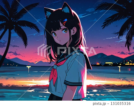 猫耳少女 131035316