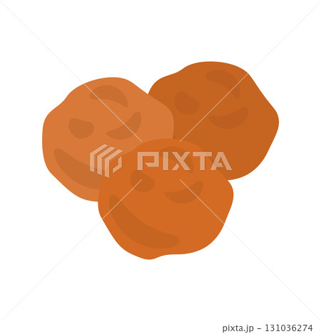 はちみつ味の梅干し　イラスト 131036274