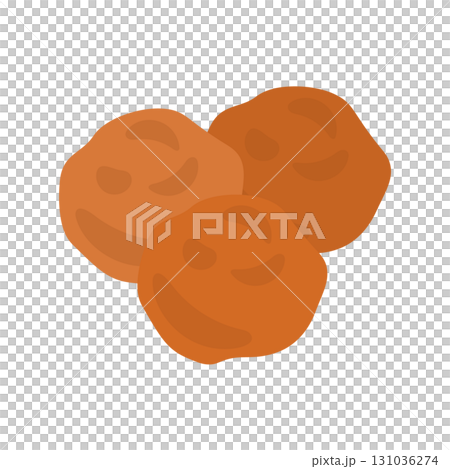 はちみつ味の梅干し　イラスト 131036274