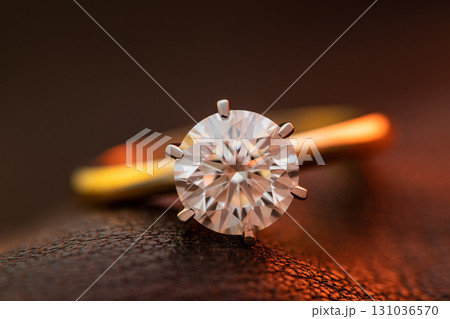 Engagement Diamond Ring Close up Engagement Diamond Ring Close up 131036570