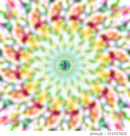 抽象的な花のイラスト 131037828