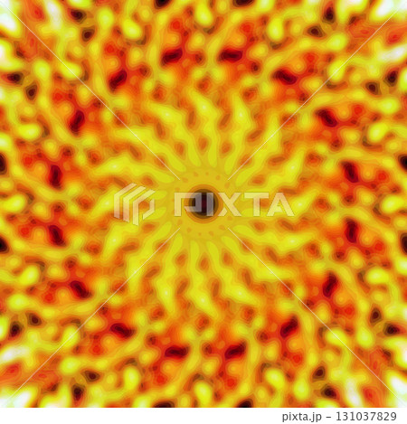 抽象的な太陽のイラスト 131037829