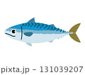 サバ・鯖のイラスト／一尾 131039207