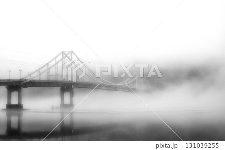 A bridge connects the shores of reality with the hidden worlds of mystery. 131039255