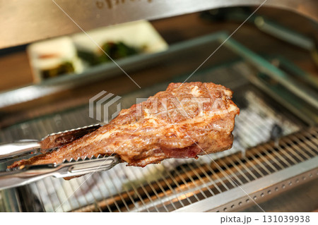 Chinese food. Grilled lamb ribs Chinese food. Grilled lamb ribs 131039938
