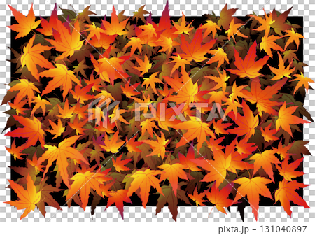 多彩落楓葉背景 131040897