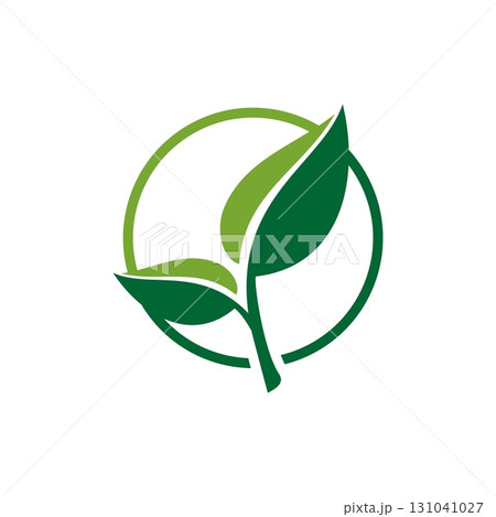 Green Leaves Nature Logo Template Illustration Design. Vector EPS 10. 131041027
