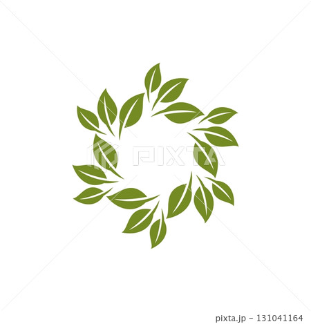 Green Leaf Nature Logo Template Illustration Design. Vector EPS 10. Green Leaf Nature Logo Template Illustration Design. Vector EPS 10. 131041164