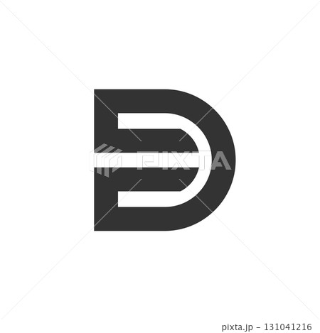 Letter D Logo Template Illustration Design. Vector EPS 10. Letter D Logo Template Illustration Design. Vector EPS 10. 131041216