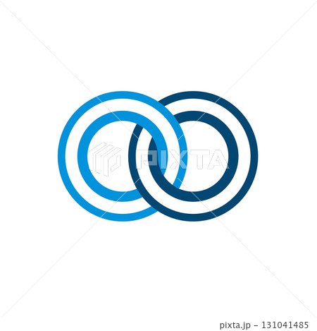 Ring Infinity Abstract Logo Template Illustration Design. Vector EPS 10. Ring Infinity Abstract Logo Template Illustration Design. Vector EPS 10. 131041485