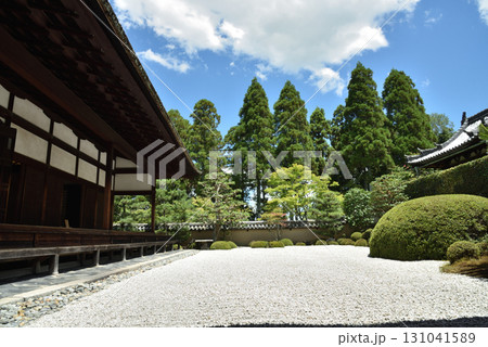 酬恩庵一休寺　夏の方丈南庭(京都府京田辺市) 131041589
