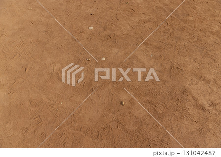 details of a part of a metal alloy structure covered with red rust spots, rusty metal alloy 131042487