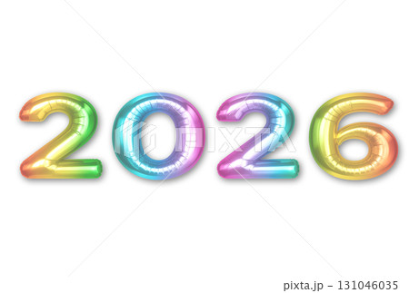 2026年 年賀状素材 2026年 年賀状素材 131046035