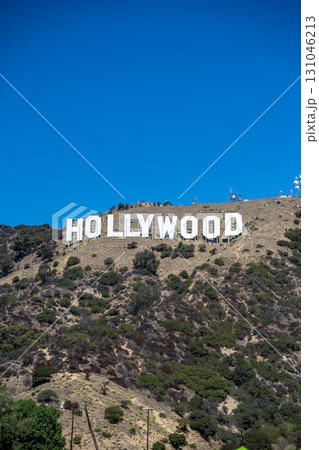 アメリカカリフォルニアのハリウッドサイン アメリカカリフォルニアのハリウッドサイン 131046213