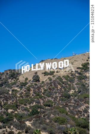 アメリカカリフォルニアのハリウッドサイン アメリカカリフォルニアのハリウッドサイン 131046214