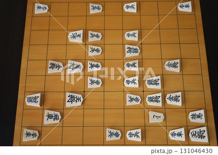 第66期王位戦第5局投了棋譜の盤面 131046430