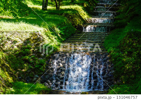 牛伏川フランス式階段工 131046757