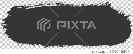 墨で描いた筆タッチのライン ベクター素材 墨で描いた筆タッチのライン ベクター素材 131046802