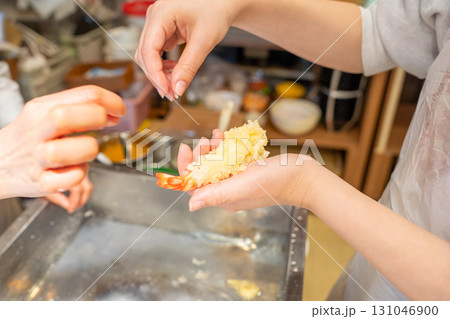 食品サンプル作り 体験 天ぷら 海老天 食品サンプル作り 体験 天ぷら 海老天 131046900