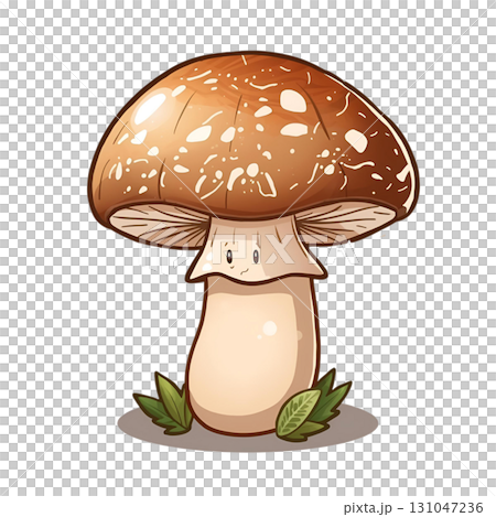 Mushroom character design illustration 131047236