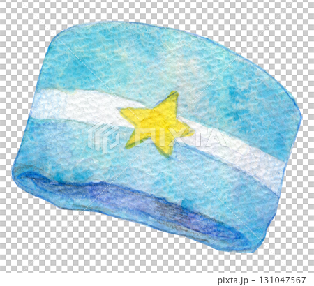 水彩イラスト　手描きイラスト　アナログイラスト　リストバンド 131047567