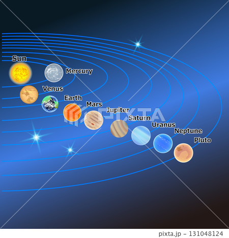 太陽系の星 131048124